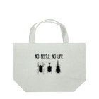 Sakura Beetleの[No Beetle No Life] ノービートル　ノーライフ　Ver. 黒 Lunch Tote Bag