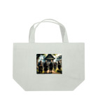 studio eizoの村人がミリタリーファッションに変身！ Lunch Tote Bag
