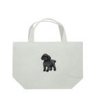 chippokeのトイプードル ブラック Lunch Tote Bag