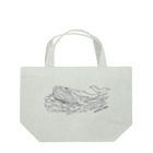 ariariartの世界でもっとも孤独なクジラとラジオ【チャリティー】 Lunch Tote Bag