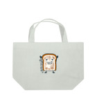 イラスト MONYAAT の食パンくんこげたくん Lunch Tote Bag