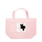 富士見さくらねこ応援団　チャリティー部のRのドットチャリティーTシャツ Lunch Tote Bag