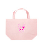 Rabbitflowerのびっくり♥らびこ♥ピンク Lunch Tote Bag