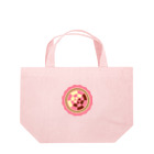ハナドリカ SUZURI店の花の形の板チョコ(苺) ランチトートバッグ