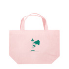 ERIKA RELAXのポールダンスリラ子ちゃん（緑） Lunch Tote Bag