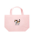 ハナイとトンのドット絵の猫（ミケ・立ち姿） Lunch Tote Bag