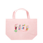 Ａｔｅｌｉｅｒ　Ｈｅｕｒｅｕｘのサーカスにゃんこ　４ピエロにゃんず Lunch Tote Bag