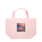 Mellow-Skyの美しすぎるハートシーグラス Lunch Tote Bag