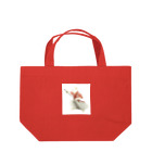 Amiの赤侍猫 Lunch Tote Bag