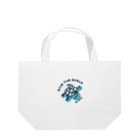 lblのおしゃれ甲羅のウミガメ Lunch Tote Bag