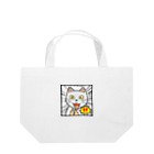 N's Creationのネコ、衝撃を受ける。 Lunch Tote Bag