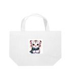 あにまるずのほわいとたいがー Lunch Tote Bag