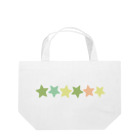 つきしょっぷのくすみカラーの星 Lunch Tote Bag