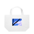 みずあめあいすのセミシルエット×青空 Lunch Tote Bag