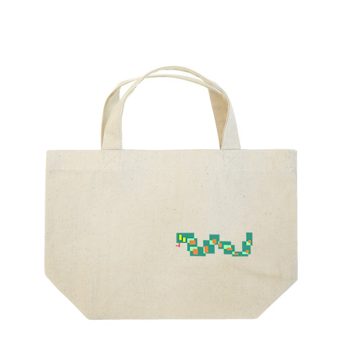 squareスネークくん Lunch Tote Bag