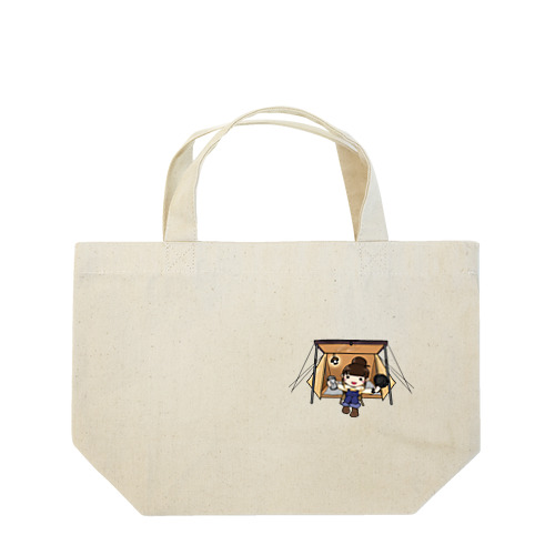 みいこパップテントスタイル Lunch Tote Bag