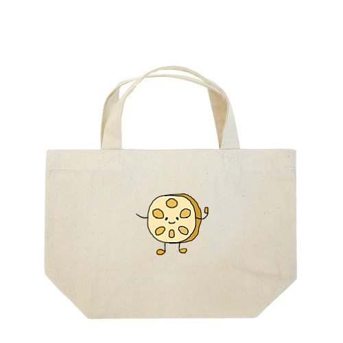 ゆるゆるレンコン丸 Lunch Tote Bag