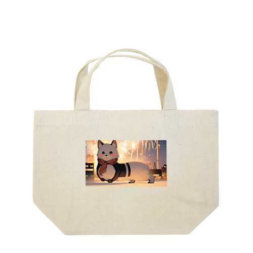 愛らしすぎるワンちゃん𓂃 𓈒*♡･゜ Lunch Tote Bag