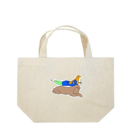 犬とギャル Lunch Tote Bag