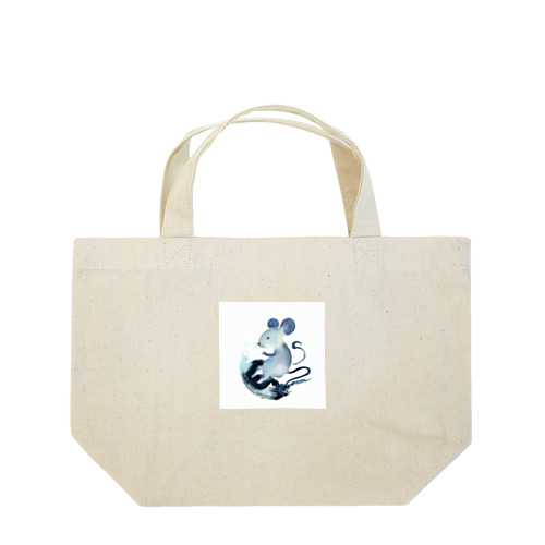 水墨画シリーズ　鼠 Lunch Tote Bag