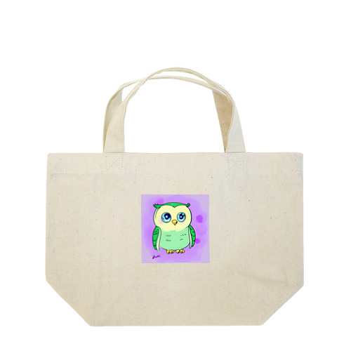 幸せふくろうグッズ Lunch Tote Bag