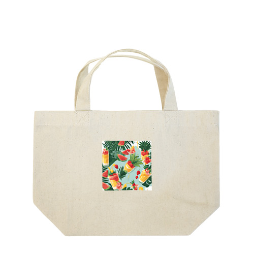 南国のフルーツ Lunch Tote Bag