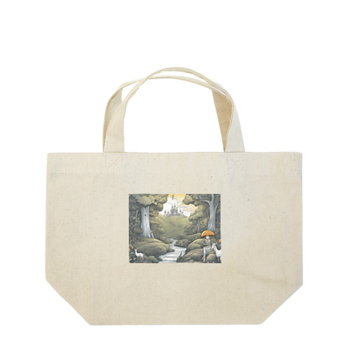 ファンタジー風景 Lunch Tote Bag