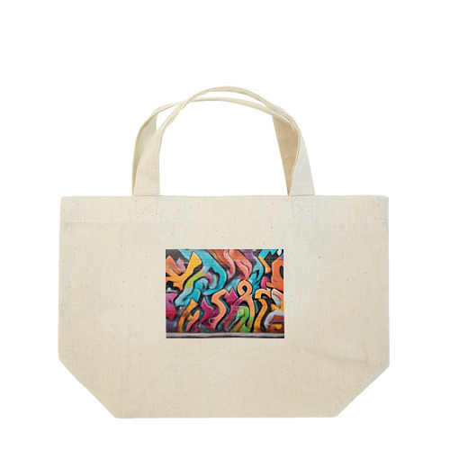 サイケデリックアート Lunch Tote Bag