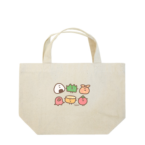 もぐもぐ⭐️お弁当ず✨ Lunch Tote Bag