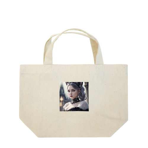 「猫耳の魔女の叡智と冒険」 ： "The Wisdom and Adventure of the Cat-Eared Witch" Lunch Tote Bag