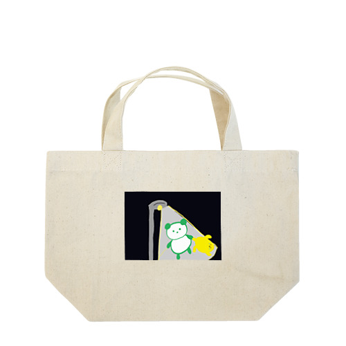 夜道のパンダ Lunch Tote Bag