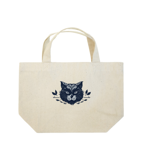 マヌルネコ［ダークブルー］ Lunch Tote Bag