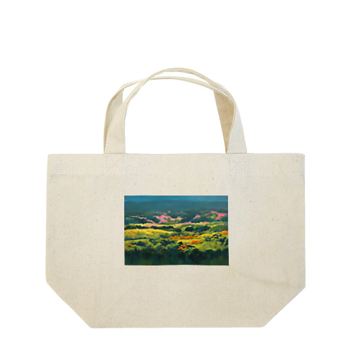 色彩豊かな自然風景 Lunch Tote Bag