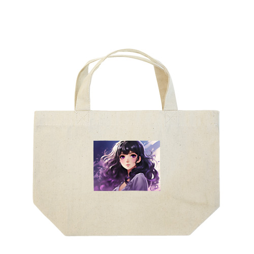 すみれ色の少女 Lunch Tote Bag