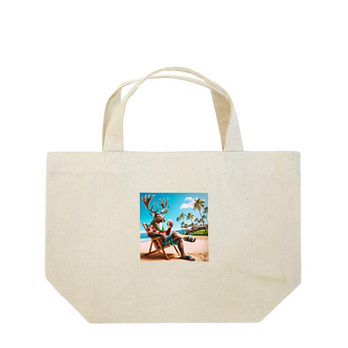 呑トナカイinハワイ Lunch Tote Bag