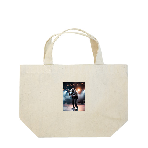 熱唱するゾウ Lunch Tote Bag