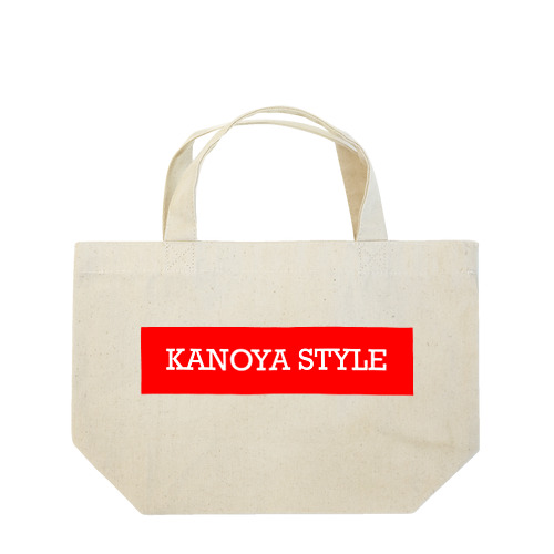 KANOYA STYLE RED Lunch Tote Bag