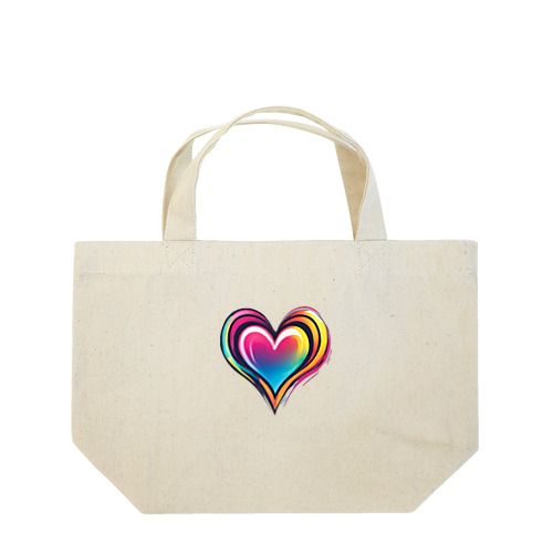 D-Hearts 1 Lunch Tote Bag