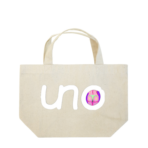 UNOロゴ×ドットビキニヒップ Lunch Tote Bag