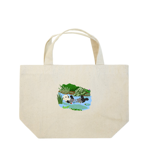 オフィーリアごっこラッコ Lunch Tote Bag