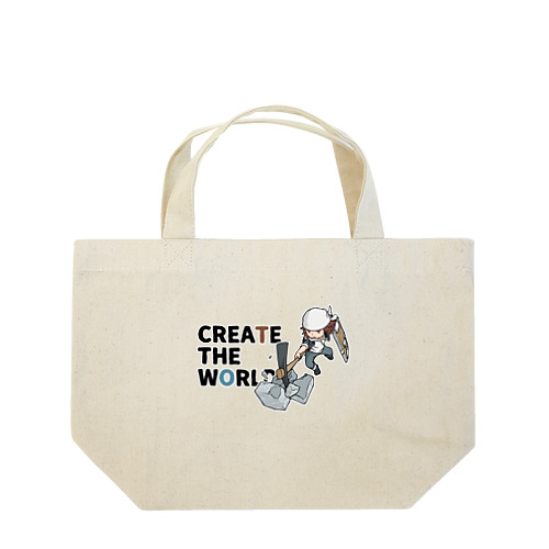 CREATE THE WORLD Lunch Tote Bag