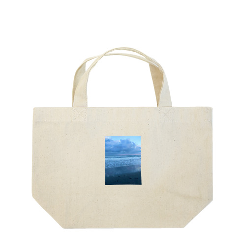 夏の九十九里浜の浜辺　３ Lunch Tote Bag