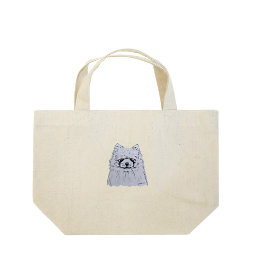 ポメラニアン　アート犬 Lunch Tote Bag