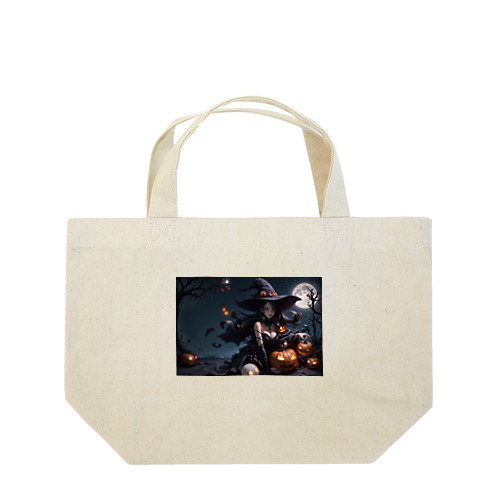 ハロウィン　魔女 Lunch Tote Bag