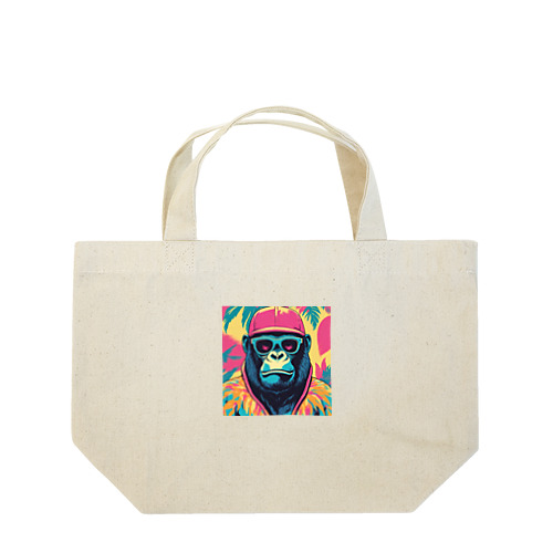 ラッパーゴリラ Lunch Tote Bag