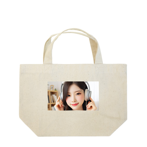 音楽を Lunch Tote Bag