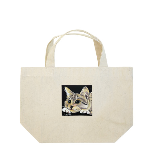 チョークアートの子猫ちゃん😊 Lunch Tote Bag