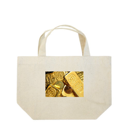 ゴールド Lunch Tote Bag