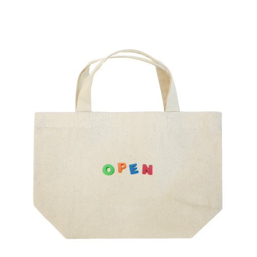 OPEN Lunch Tote Bag