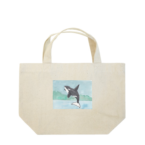 シャチ Lunch Tote Bag